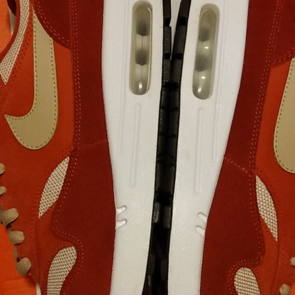 💯Vintage🔥Air Max 1 "Red Curry pack" - Picture 13 of 16